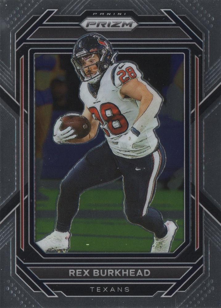 #115 Rex Burkhead - Houston Texans - 2022 Panini Prizm Football