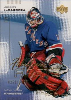 #115 Jason Labarbera - New York Rangers - 2000-01 Upper Deck Pros & Prospects Hockey