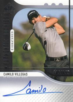 #115 Camilo Villegas - 2012 SP Authentic Golf