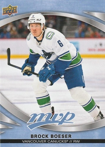 #115 Brock Boeser - Vancouver Canucks - 2023-24 Upper Deck MVP Hockey