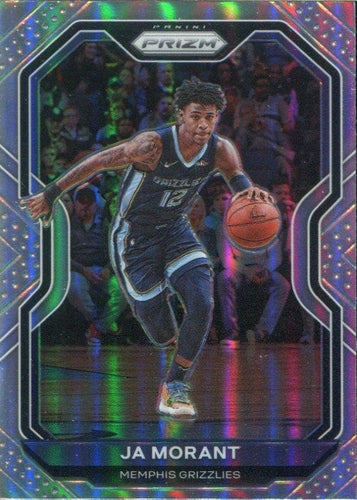 #115 Ja Morant - Memphis Grizzlies - 2020-21 Panini Prizm - Silver Prizms Basketball