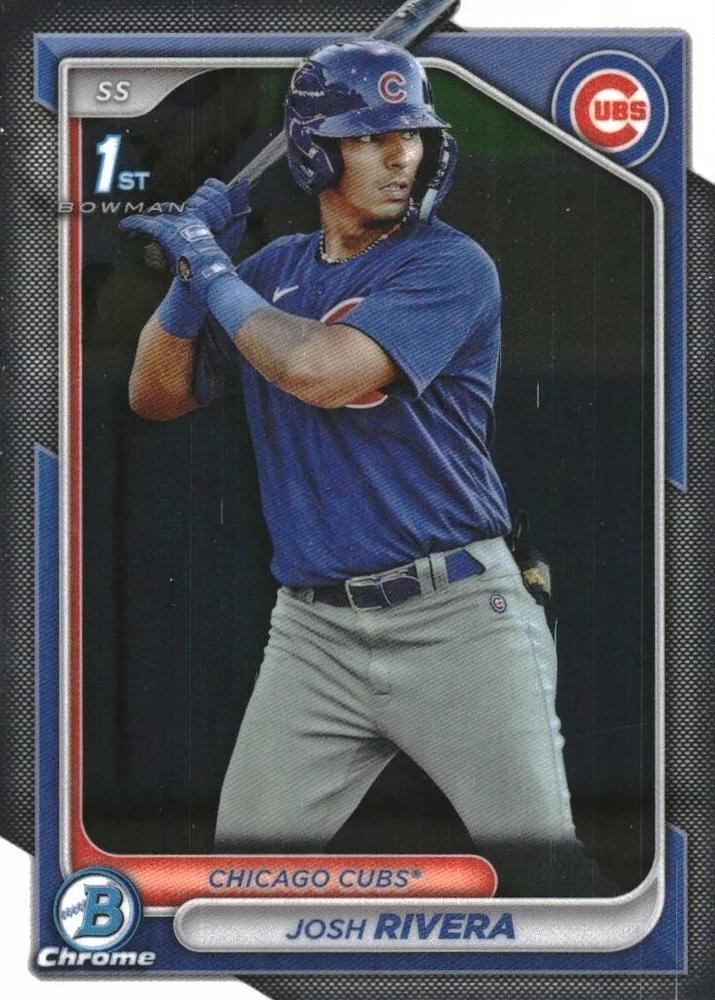 #BCP-115 Josh Rivera - Chicago Cubs - 2024 Bowman - Chrome Prospects Baseball