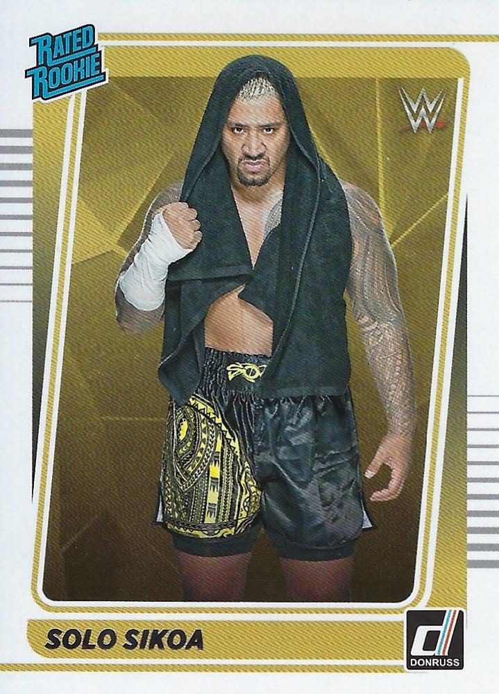 #115 Solo Sikoa - 2022 Panini Chronicles WWE Wrestling