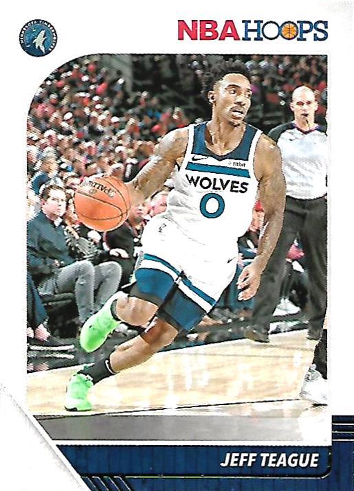 #115 Jeff Teague - Minnesota Timberwolves - 2019-20 Hoops Basketball