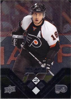 #115 Mike Richards - Philadelphia Flyers - 2008-09 Upper Deck Black Diamond Hockey