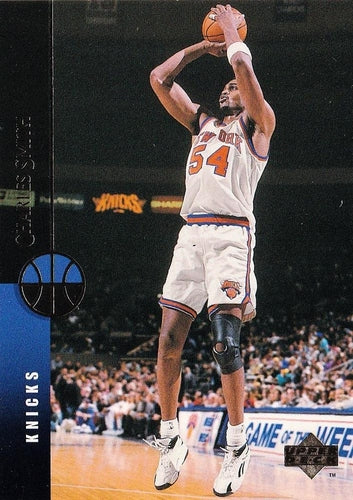 #115 Charles Smith - New York Knicks - 1994-95 Upper Deck Basketball