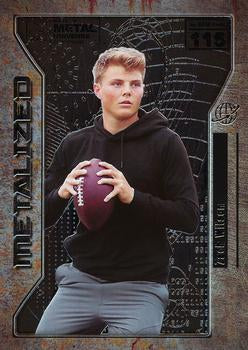 #115 Zach Wilson - 2021 SkyBox Metal Universe Champions
