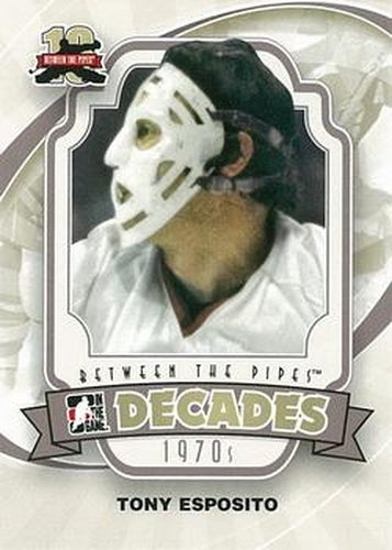 #115 Tony Esposito - Chicago Blackhawks - 2011-12 In The Game Between The Pipes Hockey