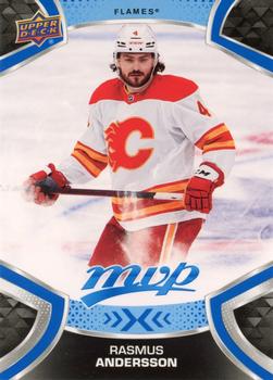 #115 Rasmus Andersson - Calgary Flames - 2021-22 Upper Deck MVP - Blue Hockey