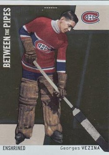 #115 Georges Vezina - Montreal Canadiens - 2002-03 Be a Player Between the Pipes Hockey