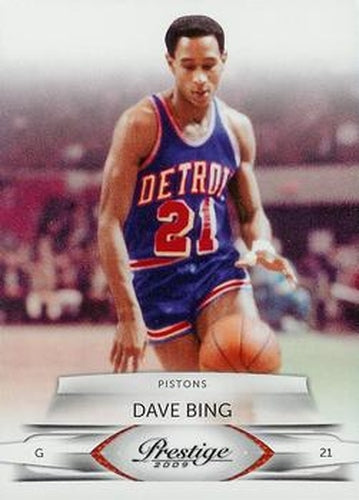 #115 Dave Bing - Detroit Pistons - 2009-10 Panini Prestige Basketball