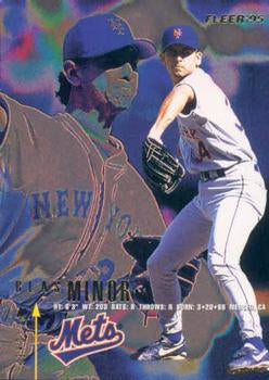 #U-115 Blas Minor - New York Mets - 1995 Fleer Update Baseball