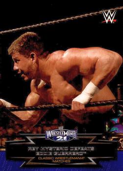 #19 Rey Mysterio Defeats Eddie Guerrero - 2015 Topps WWE Road to Wrestlemania - Classic WrestleMania Matches Wrestling
