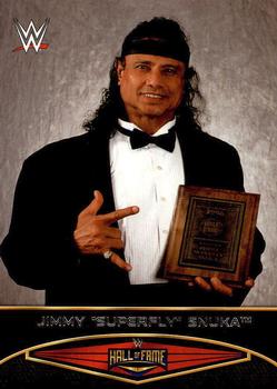 #5 Jimmy Superfly Snuka - 2015 Topps WWE Road to Wrestlemania - Hall of Fame Wrestling