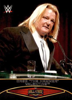 #8 Greg The Hammer Valentine - 2015 Topps WWE Road to Wrestlemania - Hall of Fame Wrestling