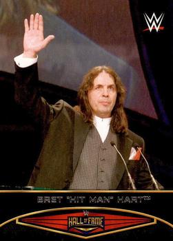 #18 Bret "Hit Man" Hart - 2015 Topps WWE Road to Wrestlemania - Hall of Fame Wrestling