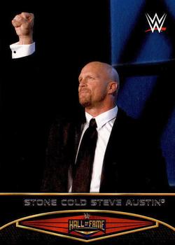 #23 Stone Cold Steve Austin - 2015 Topps WWE Road to Wrestlemania - Hall of Fame Wrestling