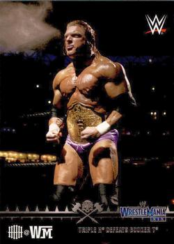 #5 Defeats Booker T - 2015 Topps WWE Road to Wrestlemania - HHH@WM Wrestling