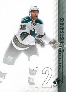 #116 Patrick Marleau - San Jose Sharks - 2010-11 SP Authentic Hockey