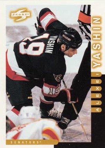 #116 Alexei Yashin - Ottawa Senators - 1997-98 Score Hockey