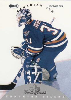 #116 Curtis Joseph - Edmonton Oilers - 1996-97 Donruss Canadian Ice Hockey