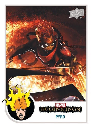 #116 Pyro - 2022 Upper Deck Marvel Beginnings