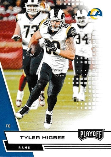 #116 Tyler Higbee - Los Angeles Rams - 2020 Panini Playoff Football