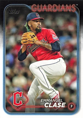 #116 Emmanuel Clase - Cleveland Guardians - 2024 Topps Baseball