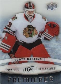 #116 Scott Darling - Chicago Blackhawks - 2014-15 Upper Deck Ice Hockey