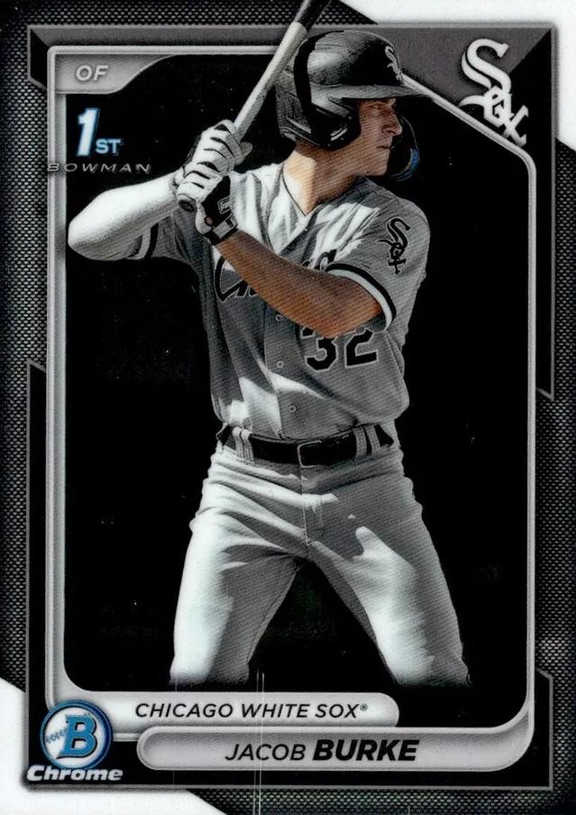 #BCP-116 Jacob Burke - Chicago White Sox - 2024 Bowman - Chrome Prospects Baseball