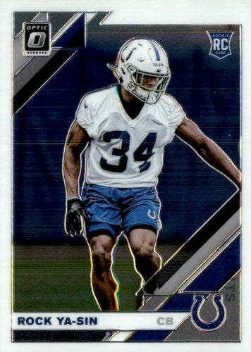 #116 Rock Ya-Sin - Indianapolis Colts - 2019 Donruss Optic Football