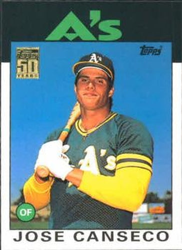 #T116 Jose Canseco - Oakland Athletics - 2001 Topps Traded & Rookies Baseball