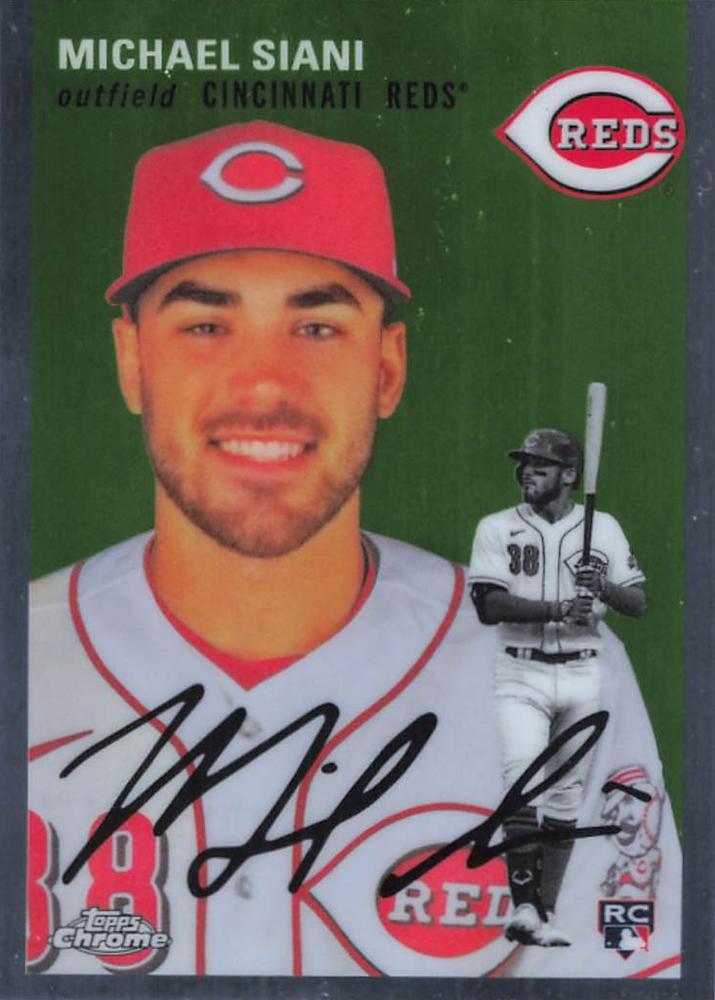#116 Michael Siani - Cincinnati Reds - 2023 Topps Chrome Platinum Anniversary Baseball