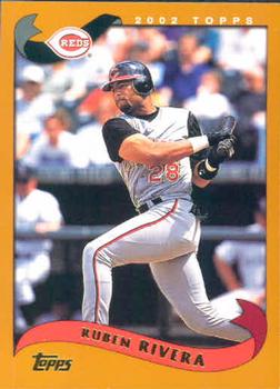 #116 Ruben Rivera - Cincinnati Reds - 2002 Topps Baseball