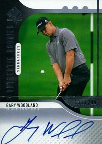 #116 Gary Woodland - 2012 SP Authentic Golf