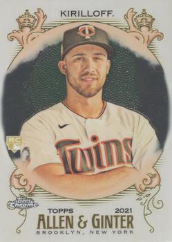 #116 Alex Kirilloff - Minnesota Twins - 2021 Topps Allen & Ginter Chrome Baseball