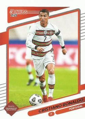 #116 Cristiano Ronaldo - Portugal - 2021-22 Donruss Road to FIFA World Cup Qatar 2022 Soccer