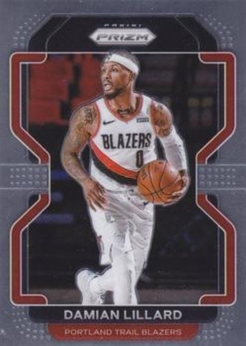 #116 Damian Lillard - Portland Trail Blazers - 2021-22 Panini Prizm Basketball