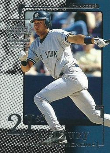 #116 Derek Jeter - New York Yankees - 1999 Upper Deck Century Legends Baseball