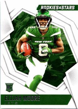 #116 Elijah Moore - New York Jets - 2021 Panini Rookies & Stars Football