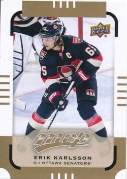 #116 Erik Karlsson - Ottawa Senators - 2015-16 Upper Deck MVP Hockey