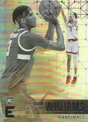 #116 Ziaire Williams - Stanford Cardinal - 2021 Panini Chronicles Draft Picks Basketball