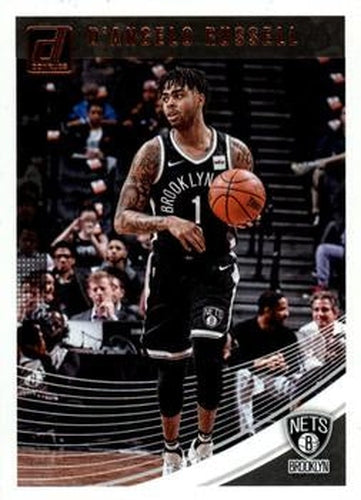 #116 D'Angelo Russell - Brooklyn Nets - 2018-19 Donruss Basketball