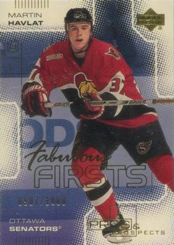 #116 Martin Havlat - Ottawa Senators - 2000-01 Upper Deck Pros & Prospects Hockey