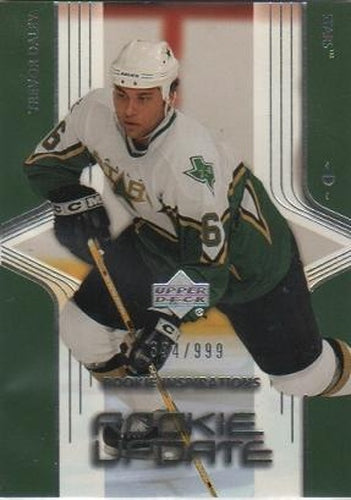 #116 Trevor Daley - Dallas Stars - 2003-04 Upper Deck Rookie Update Hockey
