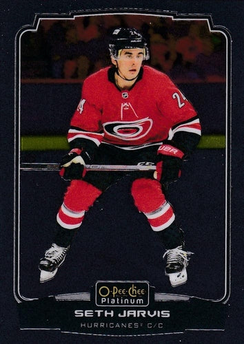 #116 Seth Jarvis - Carolina Hurricanes - 2022-23 O-Pee-Chee Platinum Hockey
