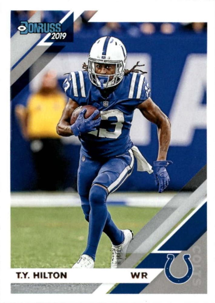 #116 T.Y. Hilton - Indianapolis Colts - 2019 Donruss Football