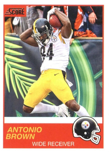 #116 Antonio Brown - Pittsburgh Steelers - 2019 Score Football