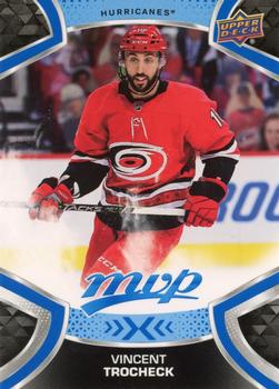 #116 Vincent Trocheck - Carolina Hurricanes - 2021-22 Upper Deck MVP - Blue Hockey