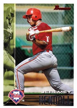 #116 Jeremey Kendall - Philadelphia Phillies - 1995 Bowman Baseball